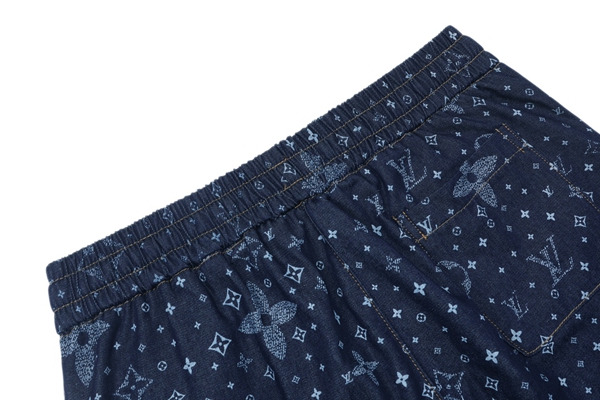 ブランドハーフパンツ角部分ディテール